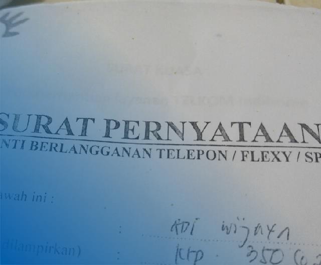 Cara Buat Surat Kuasa Pemutusan IndiHome