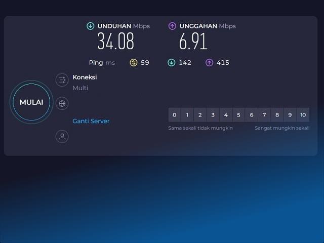 Cara Mengecek Kecepatan Internet IndiHome