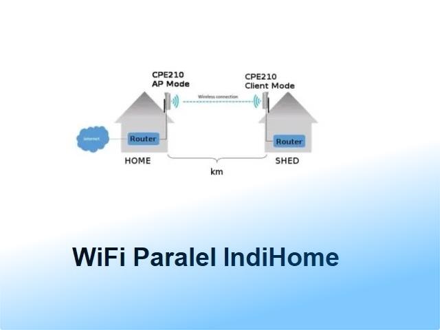 Cara Paralel WiFI IndiHome