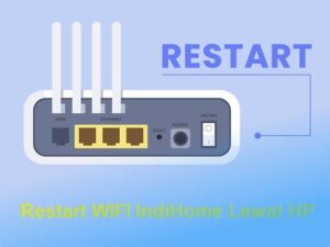 Cara Restart WiFi IndiHome lewat hp