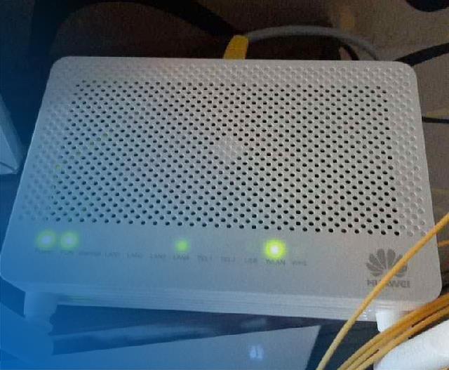 Tanda Lampu WiFi IndiHome Normal