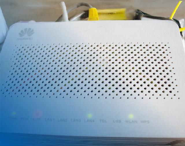 Tanda Lampu WiFi IndiHome Normal