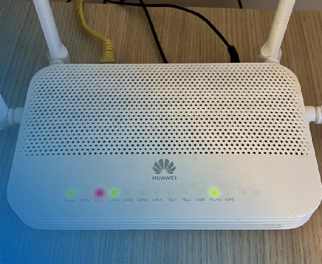 Tanda Lampu WiFi IndiHome Normal