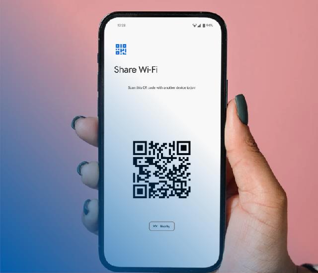 kode QR WiFi IndiHome